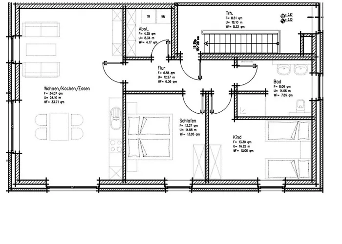 With 2 Bedrooms Dom wakacyjny Carolinensiel